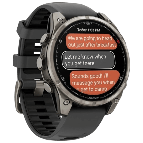 Умные часы Garmin Fenix 8 Pro  1.4" / 47 мм / Графит - Чёрный / 010-03198-11 photo 3 Умные часы Garmin Fenix 8 Pro  1.4" / 47 мм / Графит - Чёрный / 010-03198-11 photo 3