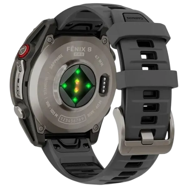 Умные часы Garmin Fenix 8 Pro  1.4" / 47 мм / Графит - Чёрный / 010-03198-11 photo 4 Умные часы Garmin Fenix 8 Pro  1.4" / 47 мм / Графит - Чёрный / 010-03198-11 photo 4