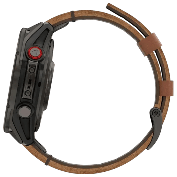 Умные часы Garmin Fenix 8 Pro  1.4" / 47 мм / Серый - Коричневый / 010-03198-40 photo 5 Умные часы Garmin Fenix 8 Pro  1.4" / 47 мм / Серый - Коричневый / 010-03198-40 photo 5