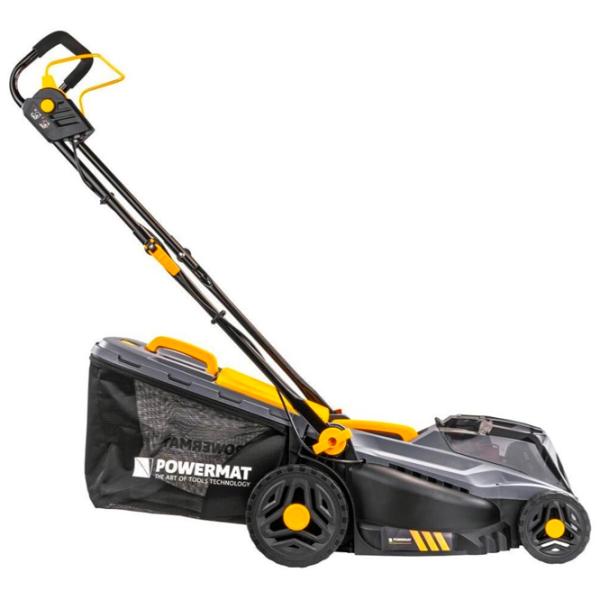 Газонокосилка Аккумуляторный Powermat PM-KSA-40M Самоход photo 3 Газонокосилка Аккумуляторный Powermat PM-KSA-40M Самоход photo 3