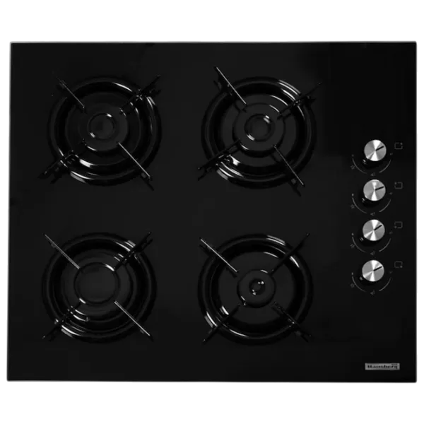 Газовая варочная панель HAUSBERG HB-563NG Эмалированная сталь / Черный photo 1