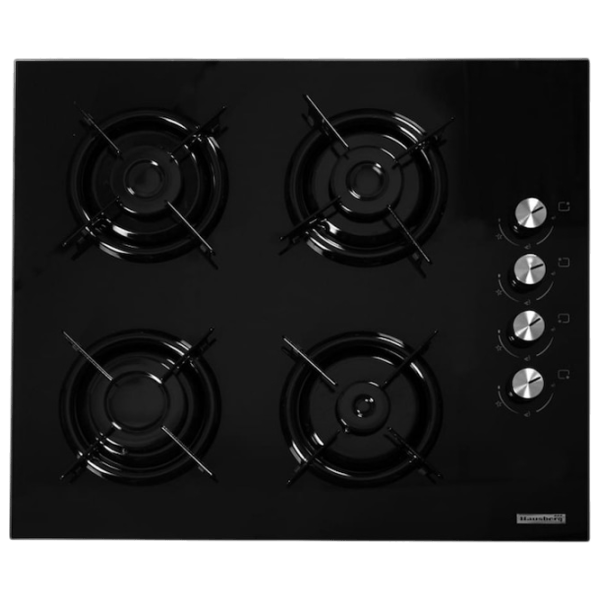 Газовая варочная панель HAUSBERG HB-563NG Эмалированная сталь / Черный photo 1