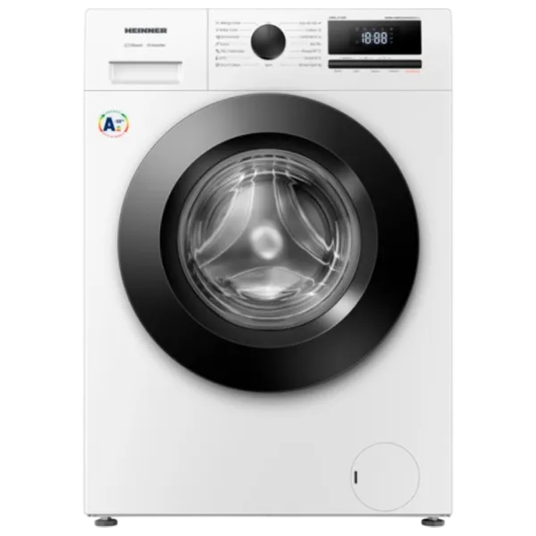 Mașină de spălat Heinner HWM-HME1014IVA10+++ 10 kg / 1400 rpm / White photo 1 Mașină de spălat Heinner HWM-HME1014IVA10+++ 10 kg / 1400 rpm / White photo 1