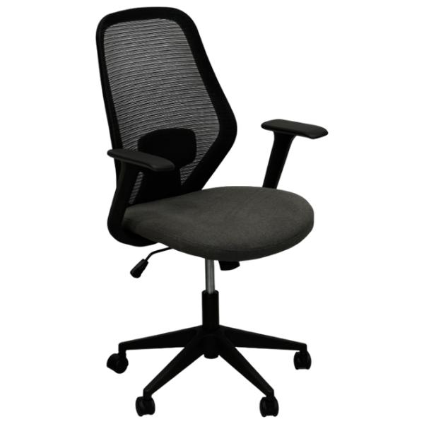 Fotoliu de birou DecoPrim Olmo Placaj / Black  photo 3