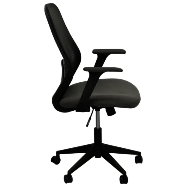 Fotoliu de birou DecoPrim Olmo Placaj / Black  photo 4