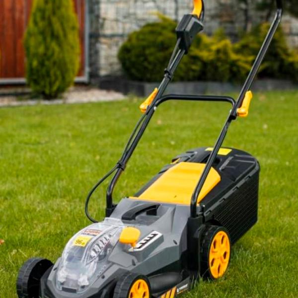 Газонокосилка Аккумуляторный Powermat PM-KSA-40C Ручной photo 2 Газонокосилка Аккумуляторный Powermat PM-KSA-40C Ручной photo 2