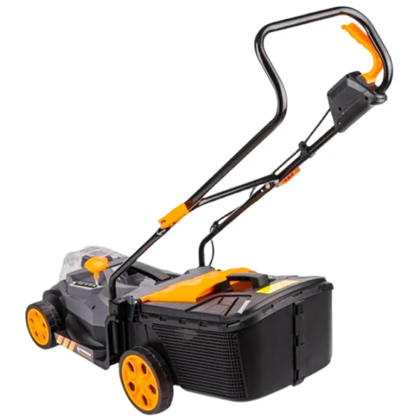 Газонокосилка Аккумуляторный Powermat PM-KSA-40C Ручной photo 3 Газонокосилка Аккумуляторный Powermat PM-KSA-40C Ручной photo 3