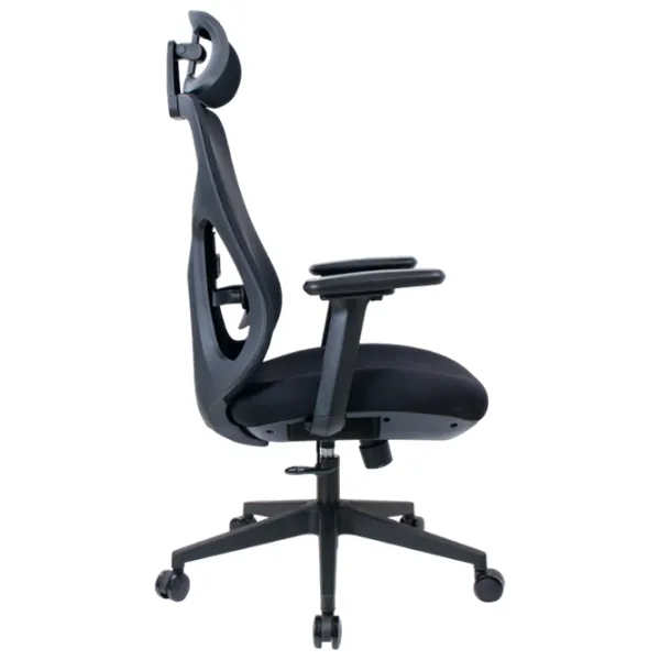 Fotoliu de birou DecoPrim TRIX Placaj / Black  photo 3