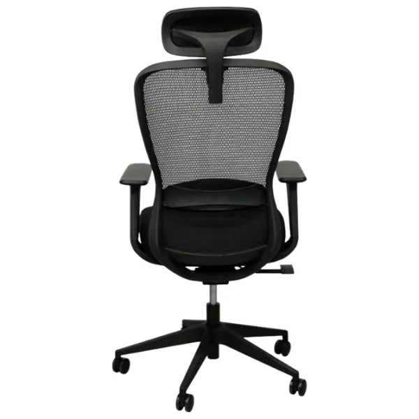 Fotoliu de birou DecoPrim Solaris Placaj / Black  photo 4