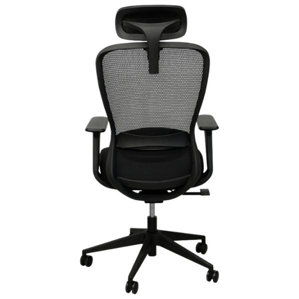 Fotoliu de birou DecoPrim Solaris Placaj / Black  photo 4