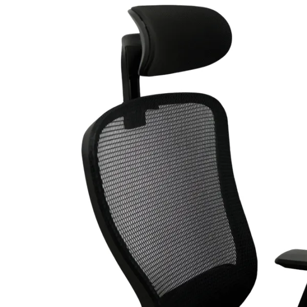 Fotoliu de birou DecoPrim Solaris Placaj / Black  photo 5