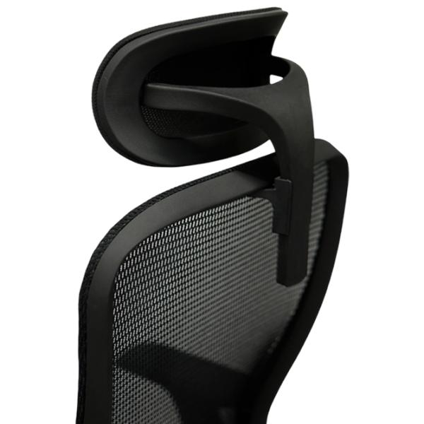 Fotoliu de birou DecoPrim Solaris Placaj / Black  photo 6