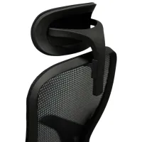 Fotoliu de birou DecoPrim Solaris Placaj / Black photo 6