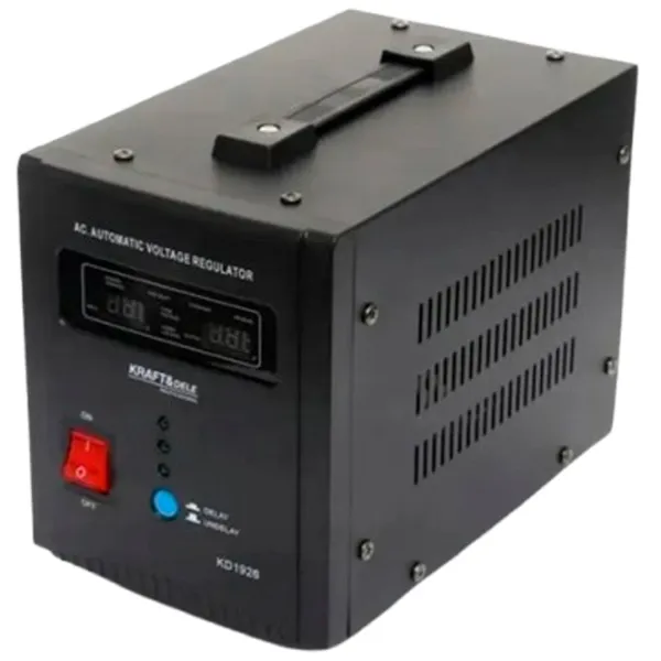 Стабилизатор напряжения Kraft&Dele KD1926 Электромеханическая / 1.6 кВт photo 3