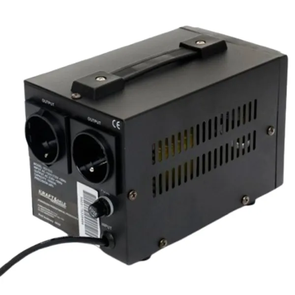 Stabilizator de tensiune Kraft&Dele KD1925 Electromecanică / 1.6 kW photo 5