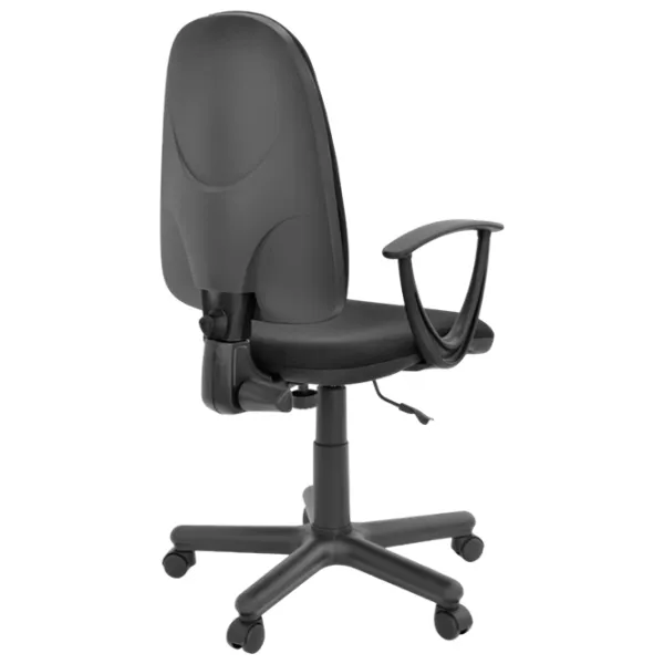 Fotoliu de birou DecoPrim Prestige Spumă poliuretanică/ Black  photo 2