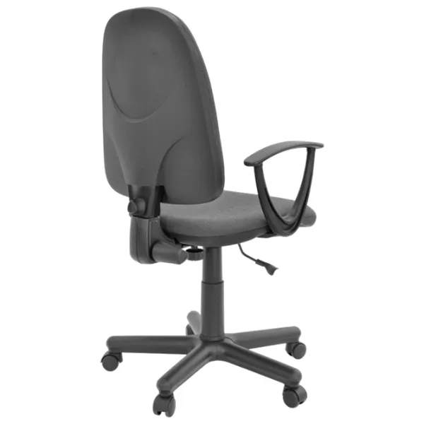 Fotoliu de birou DecoPrim Prestige Spumă poliuretanică/ Dark Gray Black photo 2