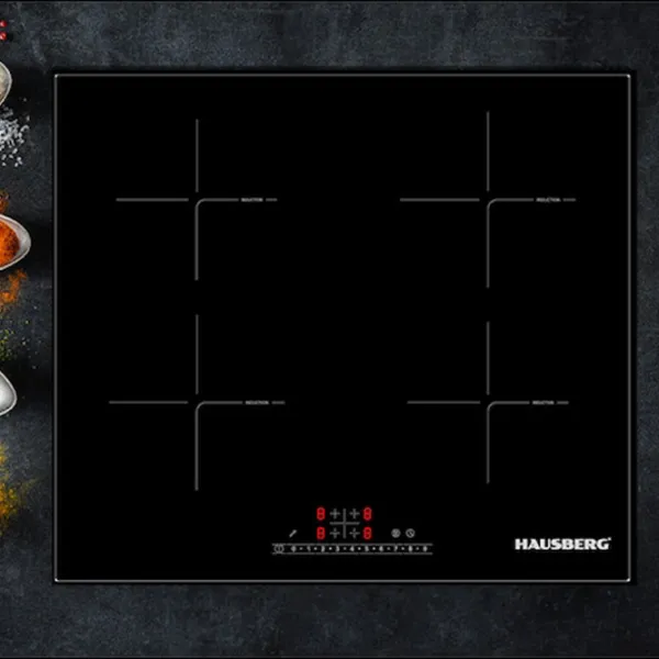 Электрическая варочная панель HAUSBERG HB1535 Стеклокерамика / Черный photo 2 Электрическая варочная панель HAUSBERG HB1535 Стеклокерамика / Черный photo 2
