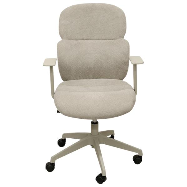 Офисное кресло DecoPrim Lopez Ткань/ Светло Серый  photo 3