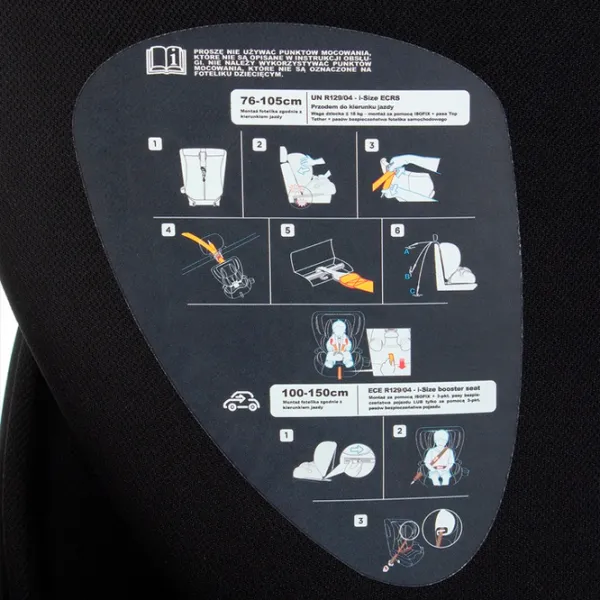 Детское автокресло Summer Baby Prestige  12 месяцев - 1 год / 36 кг / Черный photo 8 Детское автокресло Summer Baby Prestige  12 месяцев - 1 год / 36 кг / Черный photo 8
