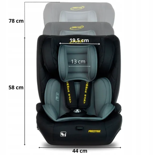 Scaun auto Summer Baby Prestige  12 luni - 1 an / 36 kg / Black photo 5 Scaun auto Summer Baby Prestige  12 luni - 1 an / 36 kg / Black photo 5