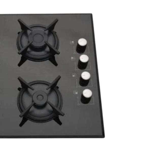 Газовая варочная панель Lanova 116400B5C06 FFD Закаленное стекло / Черный photo 2