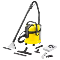 Пылесос KARCHER SE4 Plus 1400 Вт / Черный Желтый