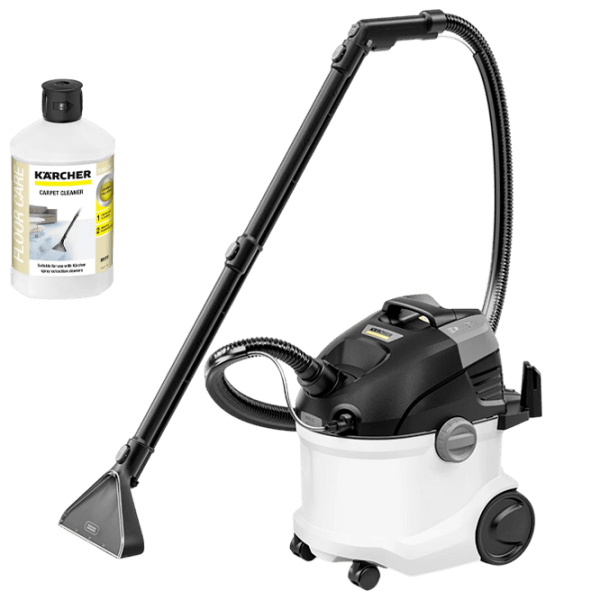 Aspirator cu spălare KARCHER SE5 + RM519 1000 W / White Black photo 1 Aspirator cu spălare KARCHER SE5 + RM519 1000 W / White Black photo 1