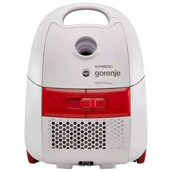 Пылесос Gorenje VC1811SFSWR 1800 Вт / Red Белый photo 1 Пылесос Gorenje VC1811SFSWR 1800 Вт / Red Белый photo 1