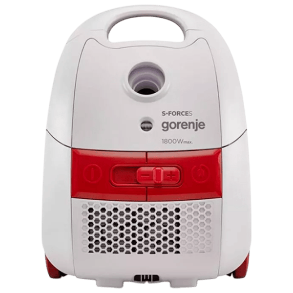 Пылесос Gorenje VC1811SFSWR 1800 Вт / Red Белый photo 1 Пылесос Gorenje VC1811SFSWR 1800 Вт / Red Белый photo 1