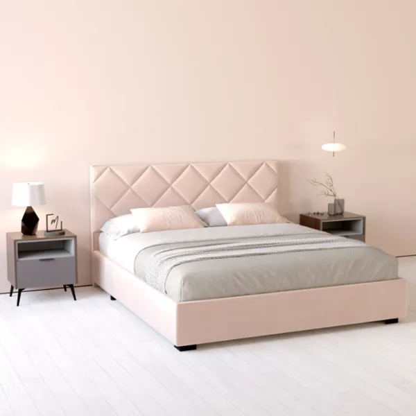 Кровать My-Style my-Nika Galaxy 200 x 200 см / Фанера / Розовый photo 5