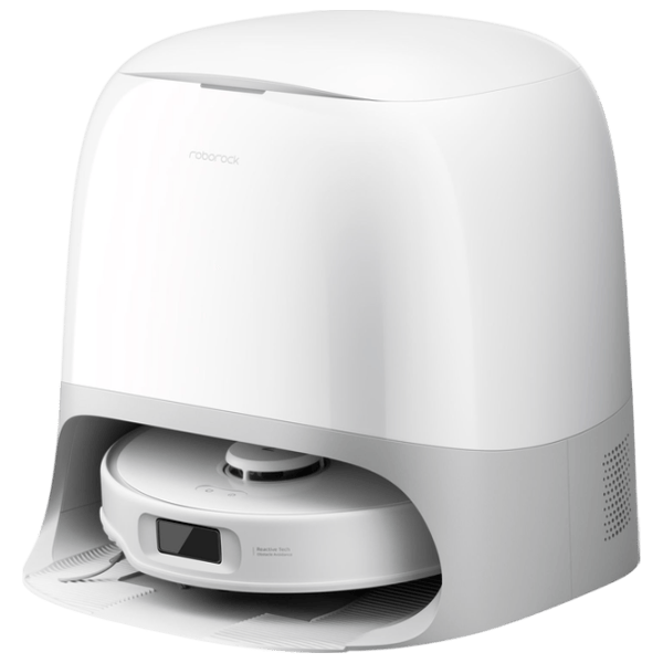 Робот пылесос Roborock QRevo Curv 5A1 6400 мАч / Белый photo 1 Робот пылесос Roborock QRevo Curv 5A1 6400 мАч / Белый photo 1