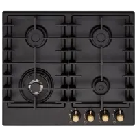 Plită încorporabilă pe gaz Lanova 136400RB5C2425 FFD WOK Inox / Black