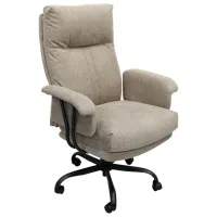 Fotoliu de birou DecoPrim Costa Placaj / Light Gray Black