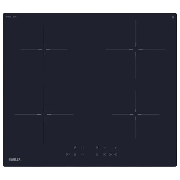 Индукционная варочная панель Muhler CHP41I Стеклокерамика / Черный photo 1 Индукционная варочная панель Muhler CHP41I Стеклокерамика / Черный photo 1