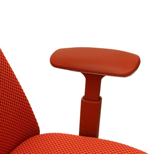 Офисное кресло DecoPrim Rubio Акриловая сетка/ Красный  photo 5