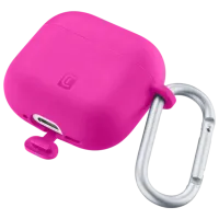 Husă pentru căști Apple AirPods Pro 3 (AirPods Pro 3 Bounce) Cellularline / Silicon / Pink photo 2