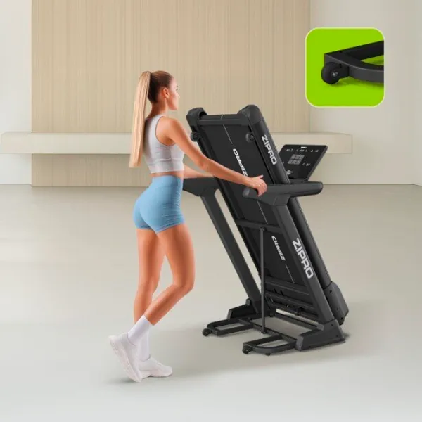 Bandă de alergat Zipro Sigma 20 km/h / 140 kg / Black photo 4 Bandă de alergat Zipro Sigma 20 km/h / 140 kg / Black photo 4