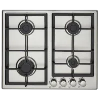 Plită încorporabilă pe gaz Lanova 126400XS5C2425 Oțel emailat / Inox