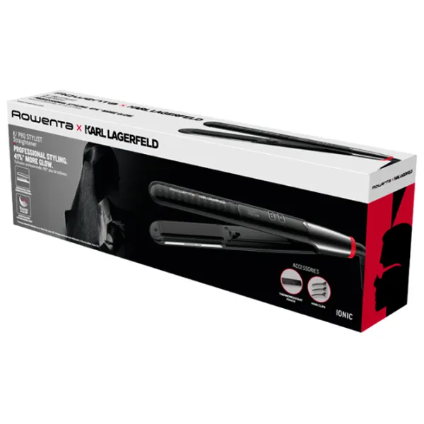 Выпрямитель для волос Rowenta SF467LF0 240 Вт / Серебристый Черный photo 4