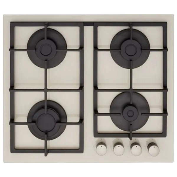 Газовая варочная панель Lanova 116400C5C2425 FFD Эмалированная сталь / Бежевый photo 1