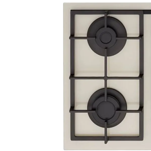 Газовая варочная панель Lanova 116400C5C2425 FFD Эмалированная сталь / Бежевый photo 3
