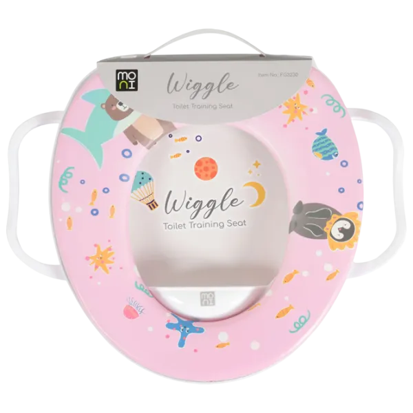 Сидение для унитаза Moni Wiggle  Для девочек / 18+ месяцев / Пластик photo 2