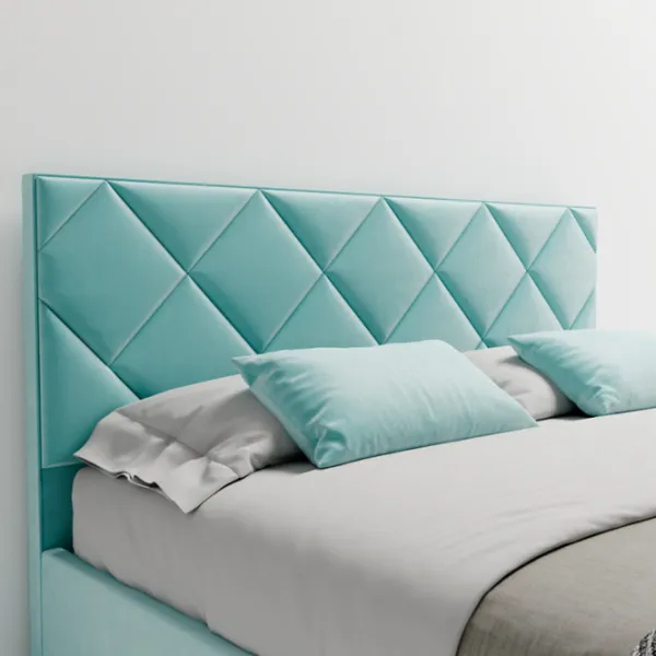 Кровать My-Style my-Nika Galaxy 140 x 200 см / Фанера / Светло-синий photo 5