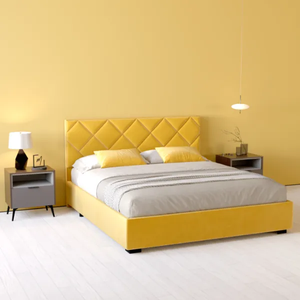 Кровать My-Style my-Nika Galaxy 90 x 200 см / Фанера / Желтый photo 8