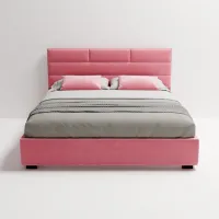 Кровать My-Style my-Liza Galaxy 200 x 200 см / Фанера / Розовый photo 3