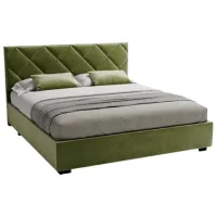 Кровать My-Style my-Nika Galaxy 160 x 200 см / Фанера / Зеленый