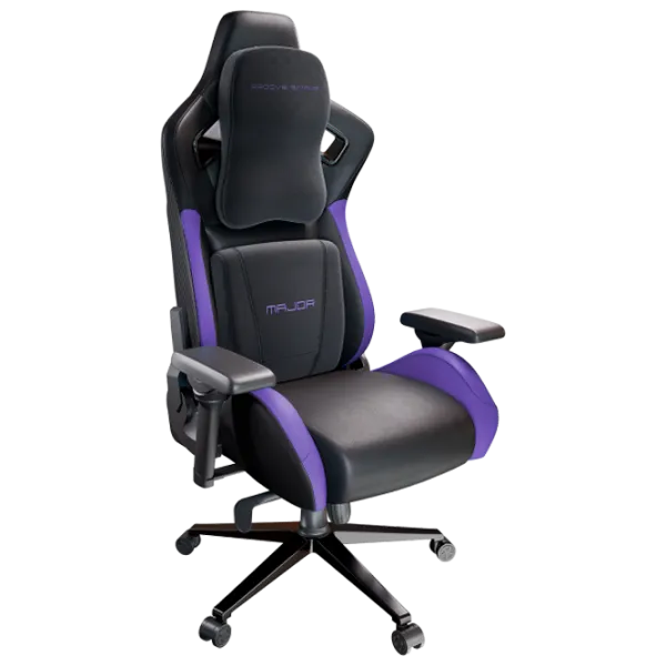 Scaun Gaming Proove Major Purple Black photo 2 Scaun Gaming Proove Major Purple Black photo 2