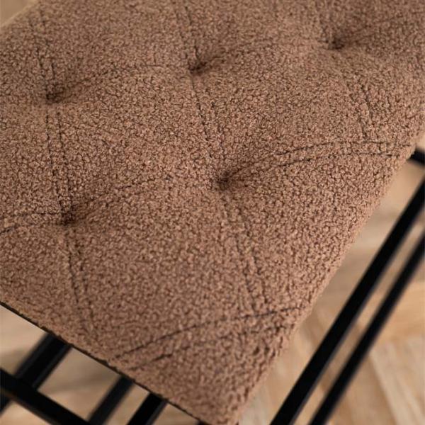 Стеллаж для обуви Nex Home Teddy 52 x 80 x 32см /Black /Коричневый photo 5