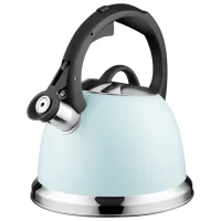 Ceainic Ardesto AR1955KS 2l Oțel inoxidabil / Nailon / Light Blue